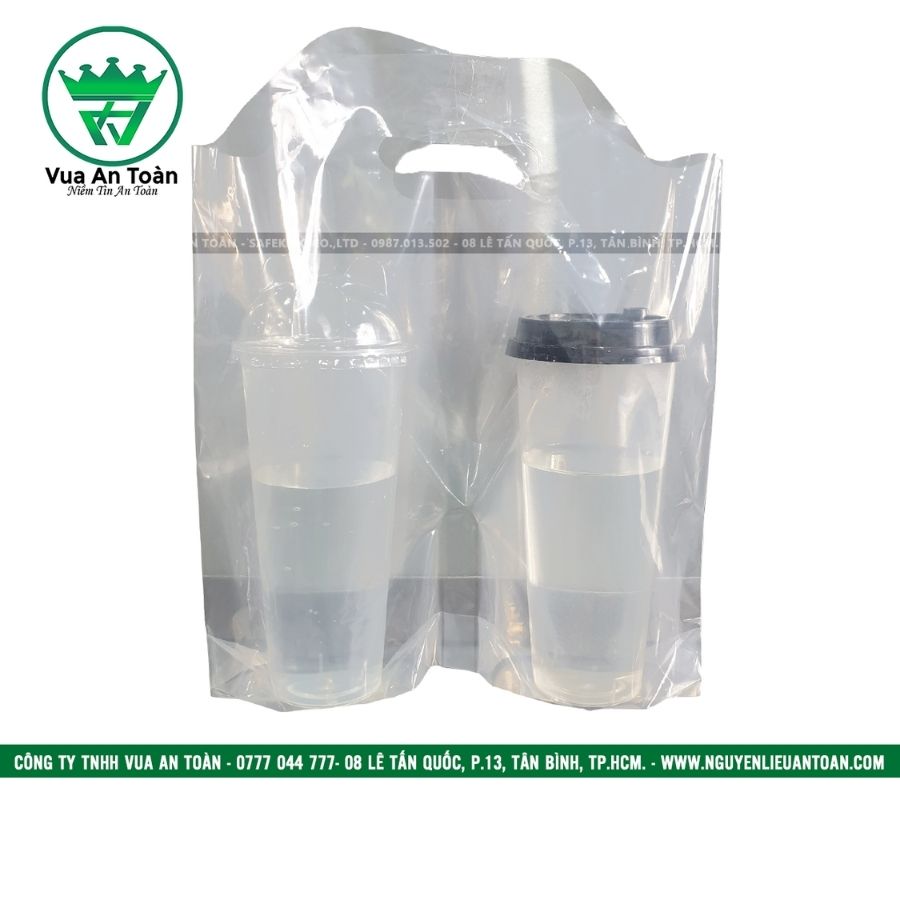 BAO ĐỰNG 2 LY TRONG KHÔNG IN