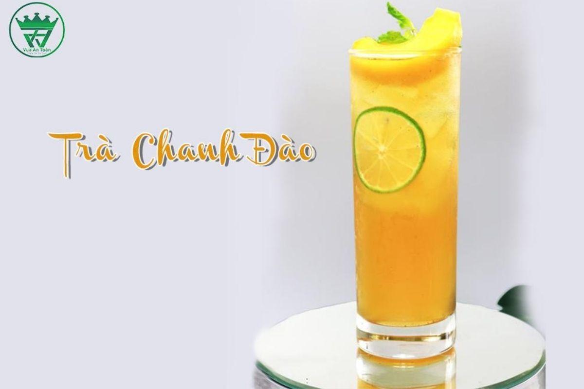 CÔNG THỨC LÀM TRÀ CHANH ĐÀO BẮT TREND ĐỒ UỐNG MÙA COVID-19