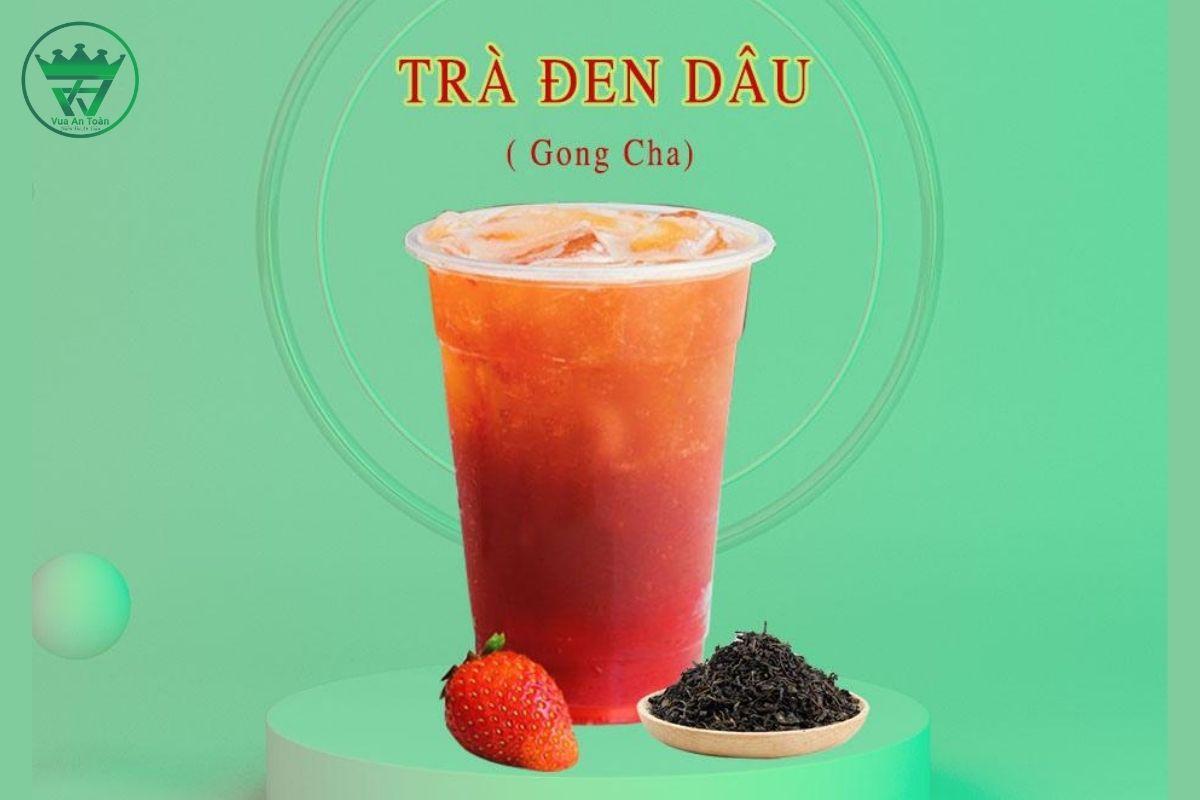 CÔNG THỨC LÀM TRÀ ĐEN DÂU TỪ THƯƠNG HIỆU GONGCHA