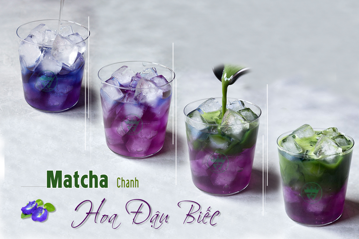 CÔNG THỨC CÁCH LÀM MATCHA HOA ĐẬU BIẾC