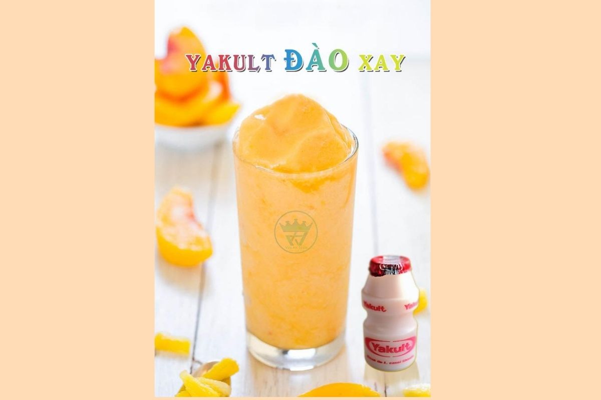 CÔNG THỨC LÀM YAKULT ĐÀO XAY