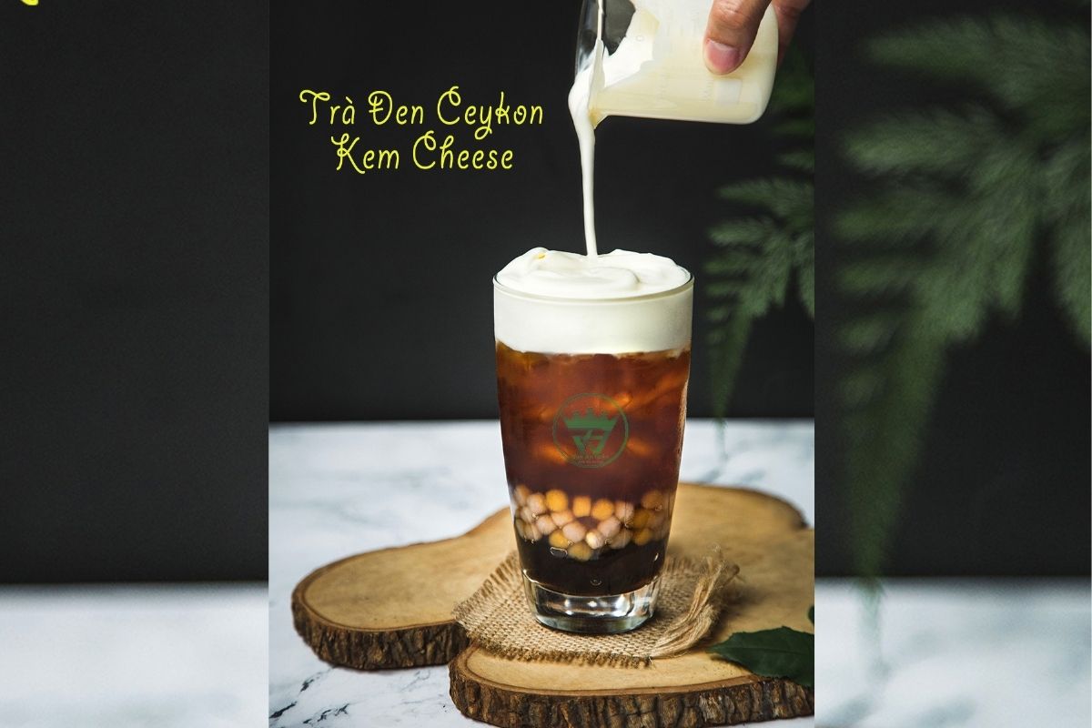 CÔNG THỨC LÀM TRÀ ĐEN CEYLON KEM CHEESE THƠM NGON