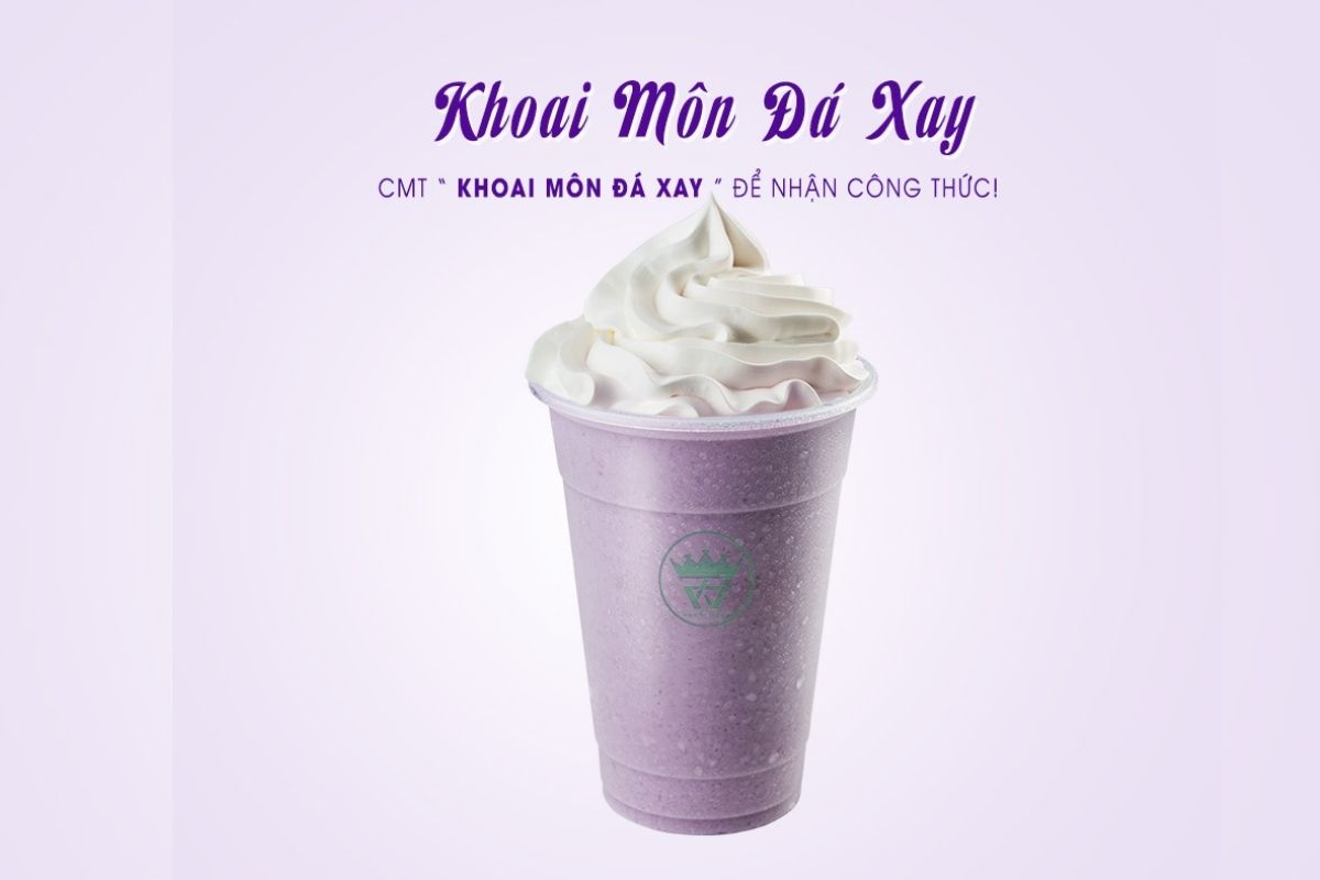 CÔNG THỨC LÀM KHOAI MÔN ĐÁ XAY NGON