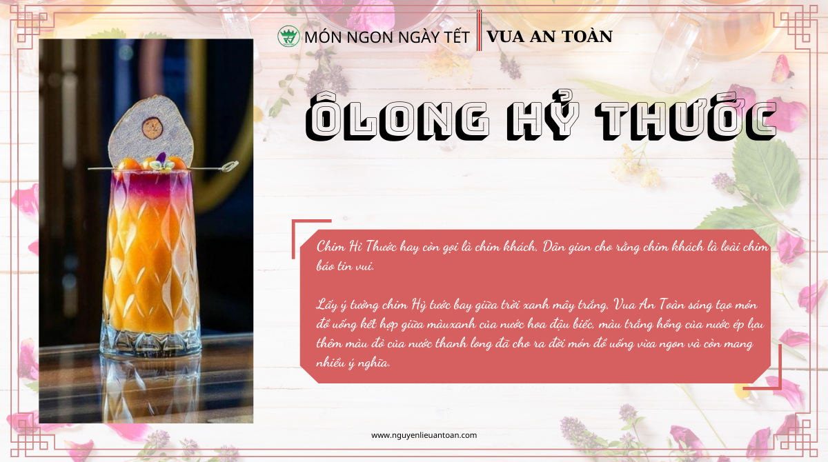 MÓN NGON NGÀY TẾT - OLONG HỶ THƯỚC