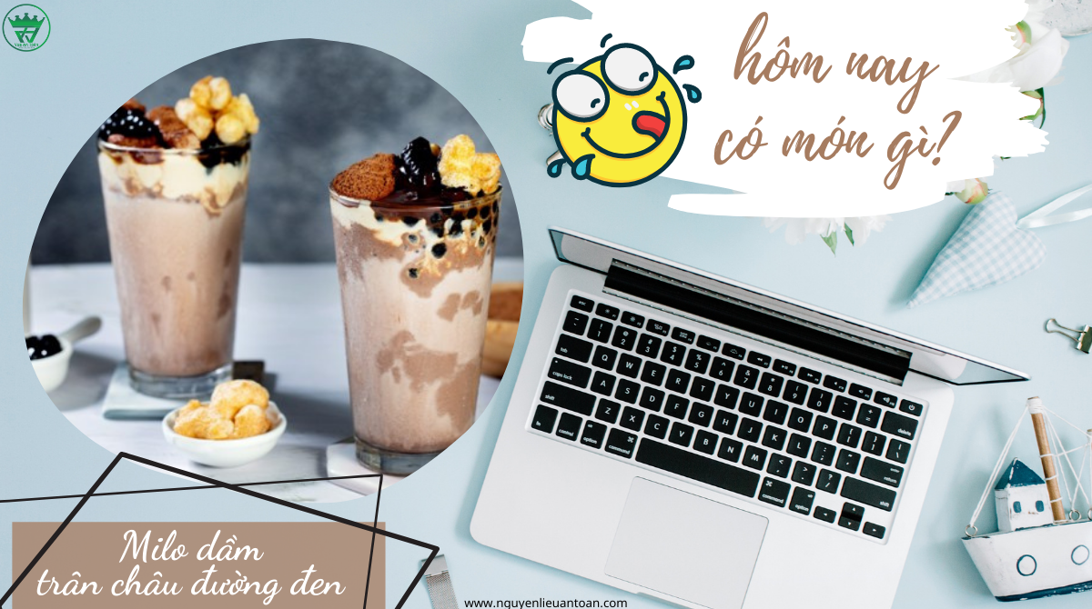 CÁCH LÀM MILO DẦM TRÂN CHÂU ĐƯỜNG ĐEN - GIÁ RẺ BÁN RA 15K-20K MỘT LY