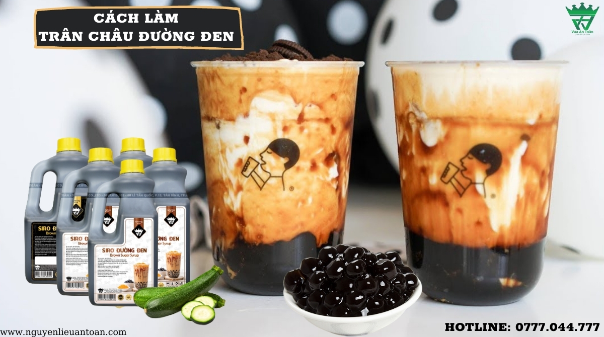 CÁCH LÀM TRÂN CHÂU ĐƯỜNG ĐEN - TRÂN CHÂU TƯƠI