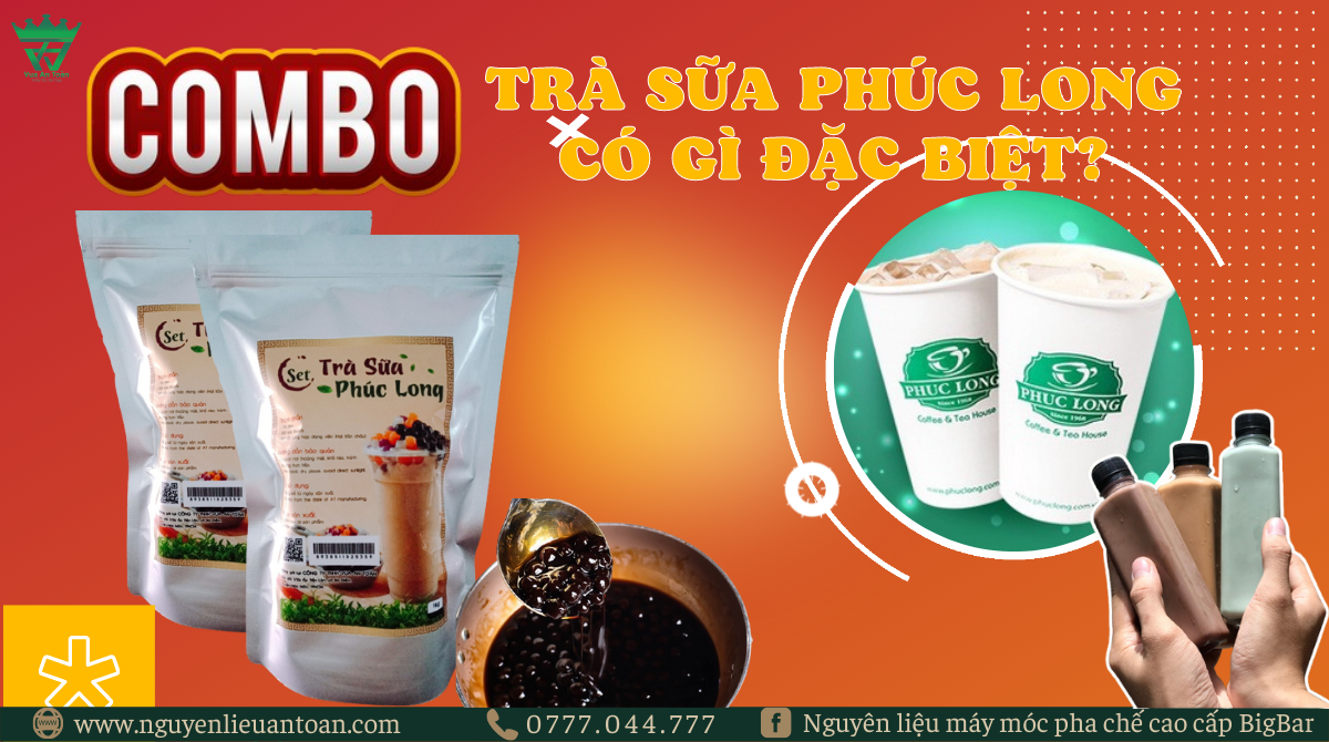 COMBO TRÀ SỮA PHÚC LONG CÓ GÌ ĐẶC BIỆT