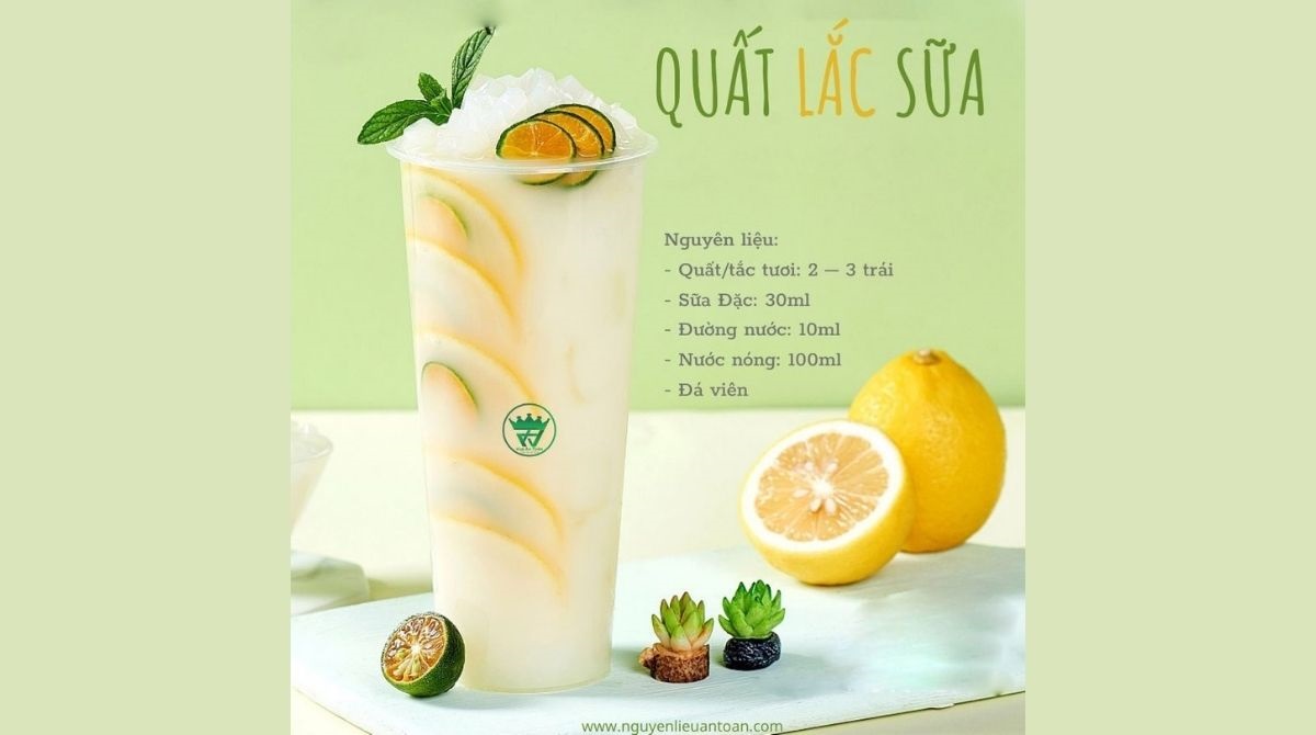 CÔNG THỨC QUẤT LẮC SỮA COST "CỰC THẤP"