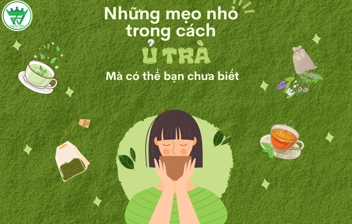 NHỮNG MẸO NHỎ TRONG CÁCH Ủ TRÀ NGON, CHUẨN VỊ -  MÀ CÓ THỂ BẠN CHƯA BIẾT