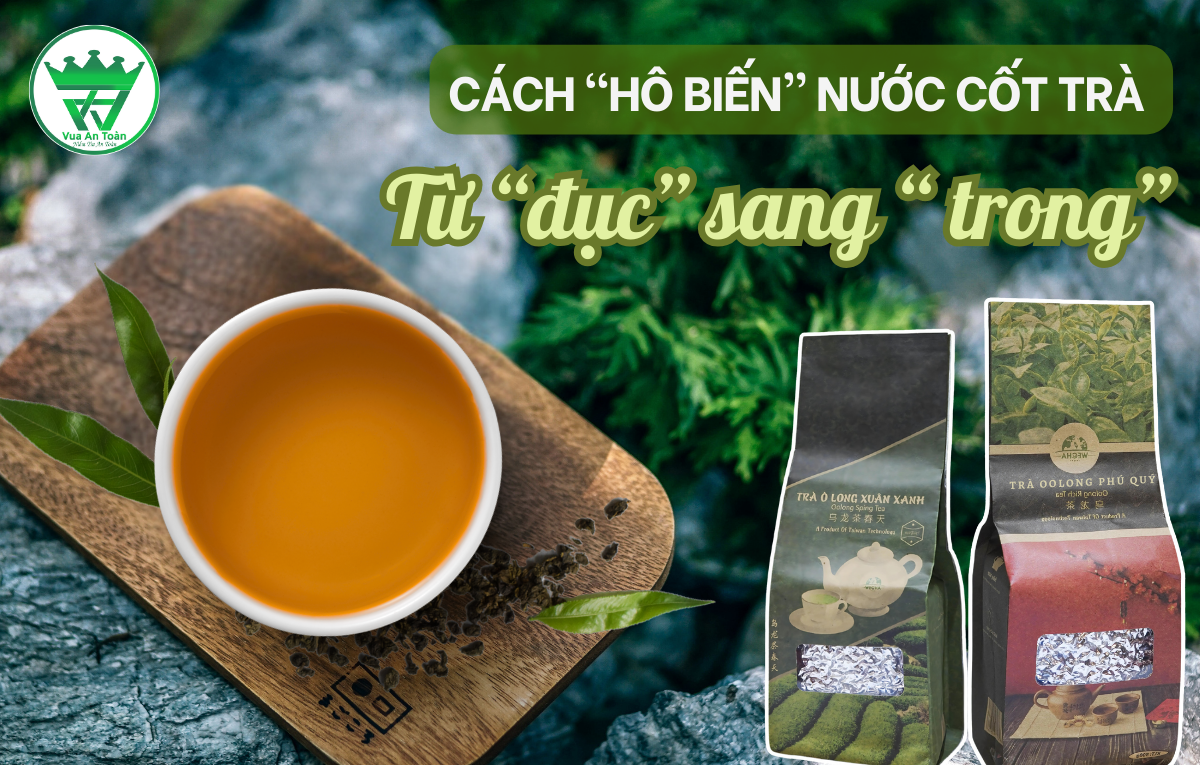 CÁCH ĐƠN GIẢN GIÚP NƯỚC CỐT TRÀ KHÔNG BỊ ĐỤC - MẸO HAY KHÔNG PHẢI AI CŨNG BIẾT CÁCH ĐƠN GIẢN GIÚP NƯỚC CỐT TRÀ KHÔNG BỊ ĐỤC - MẸO HAY KHÔNG PHẢI AI CŨNG BIẾT