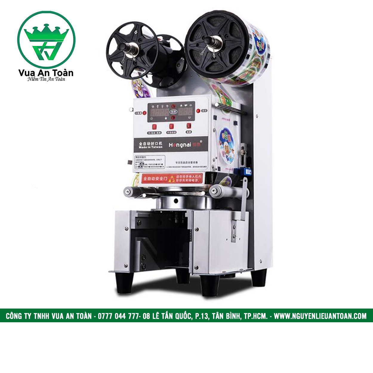 Máy Dập Nắp Tự Động Hengnai Cao Cấp