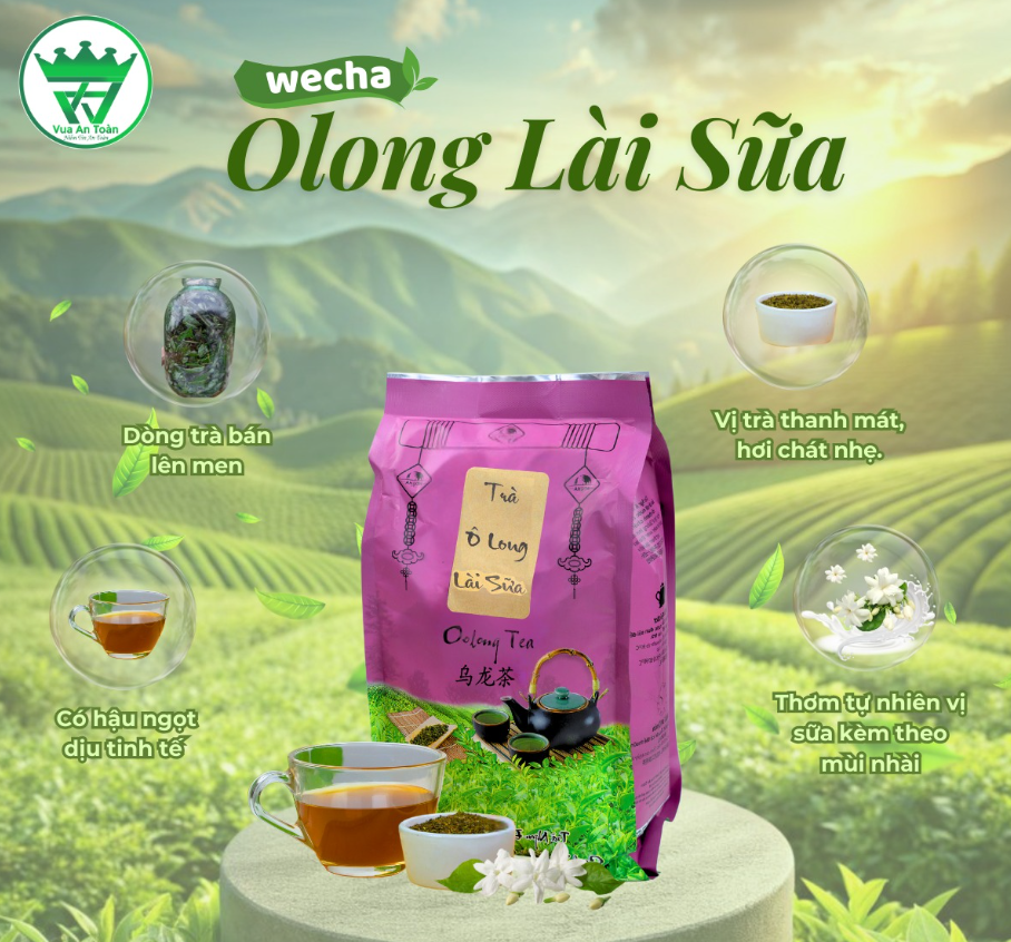 TRÀ OLONG LÀI SỮA