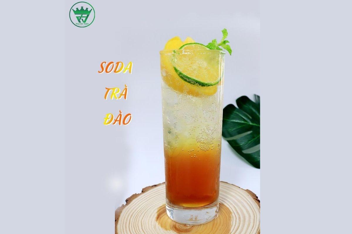 CÔNG THỨC LÀM SODA TRÀ ĐÀO