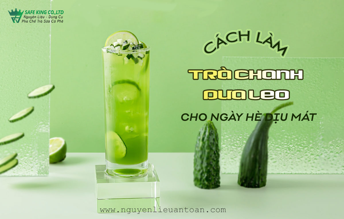 CÁCH LÀM TRÀ CHANH DƯA LEO CHO NGÀY HÈ DỊU MÁT