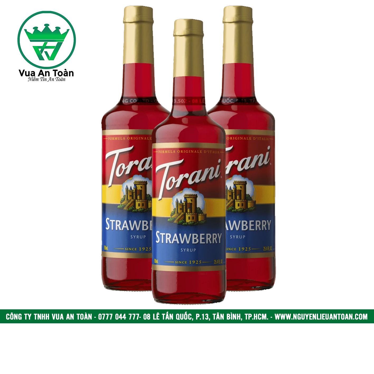 Torani Dâu - Strawberry Syrup