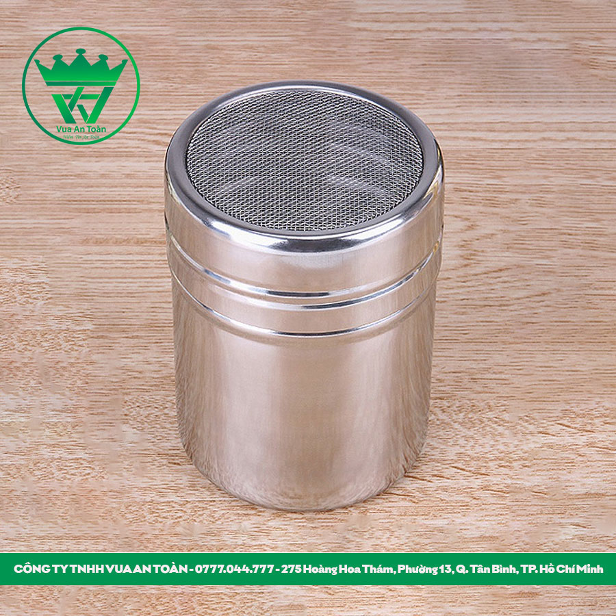 LỌ RẮC BỘT INOX
