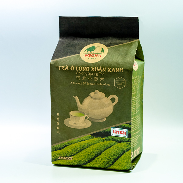 Trà Olong Xuân Xanh Wecha Espresso 500gr
