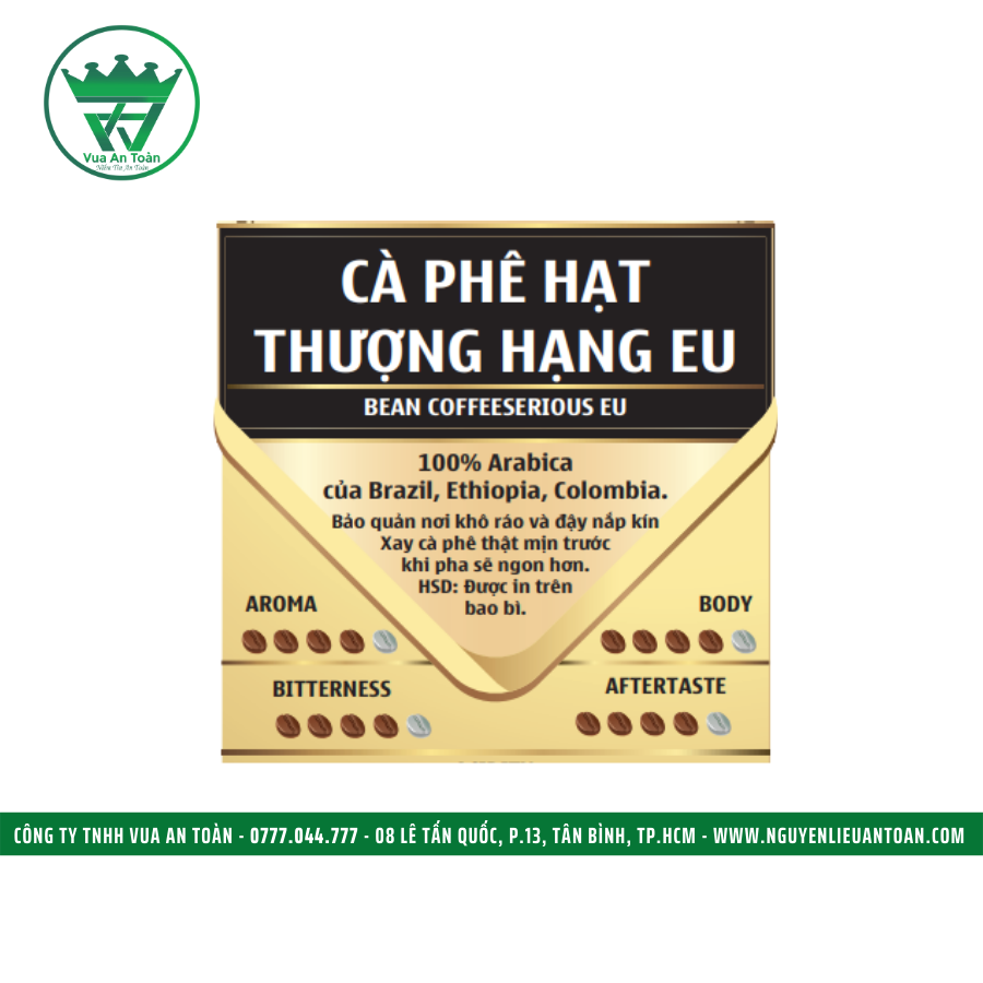 CÀ PHÊ HẠT THƯỢNG HẠNG EU